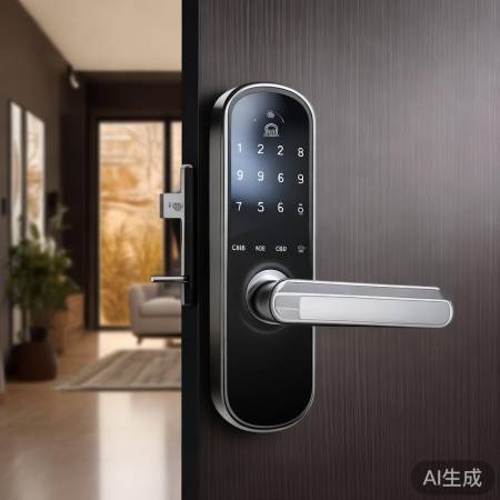 指纹锁多解锁，方便一家大小。