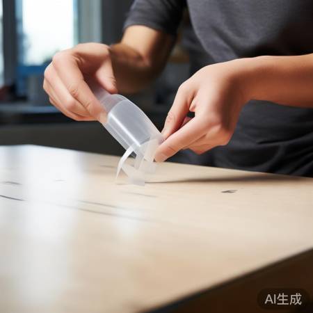 优质胶粘，粘贴平整，减少清理烦