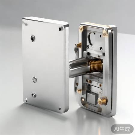 小米指纹锁C级锁芯，安全可靠。