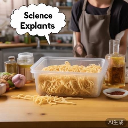 冷冻挂面变酸原因揭秘