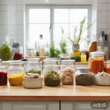 选玻璃或陶瓷，健康环保储食