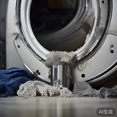 洗衣机滤芯堵塞迹象