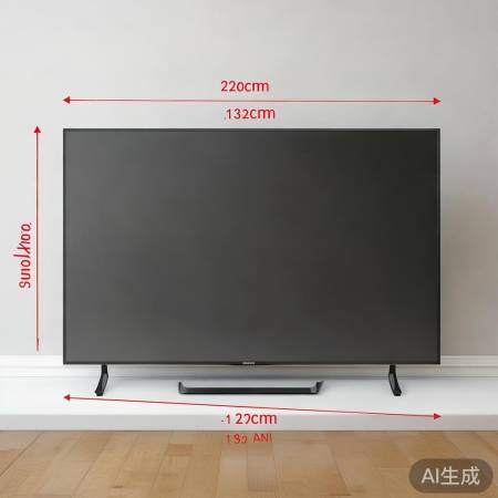 55寸液晶电视，约1397mm