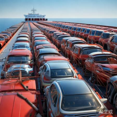 物流团队精装万辆车
