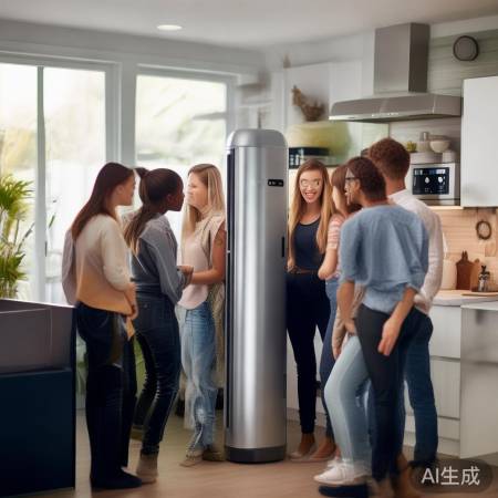 时尚电热水器定时器，智能家居新