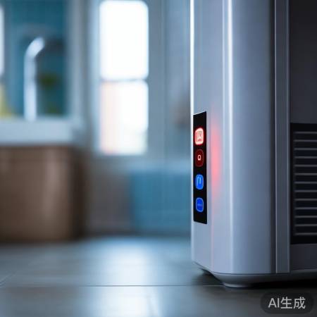 热水器指示灯闪烁，需升级电池。