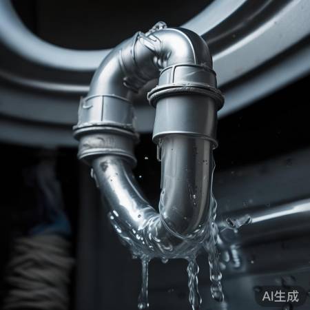 洗衣机排水管异物堵塞，速清理！