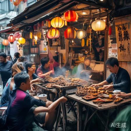 烧烤摊尝鲜，期待分享感受