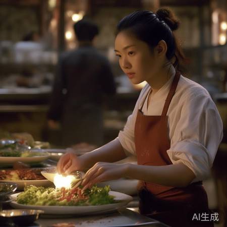 尚食厨艺智慧勇，宫中天地待展翅