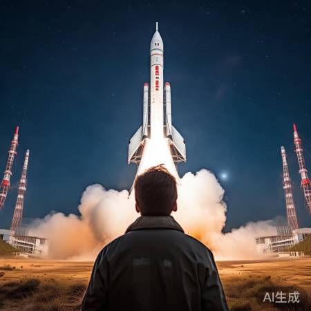 见证火箭发射，激动人心