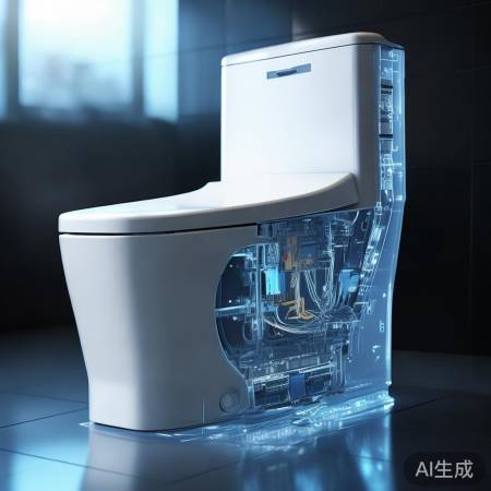 智能马桶电控防水，安全可靠。