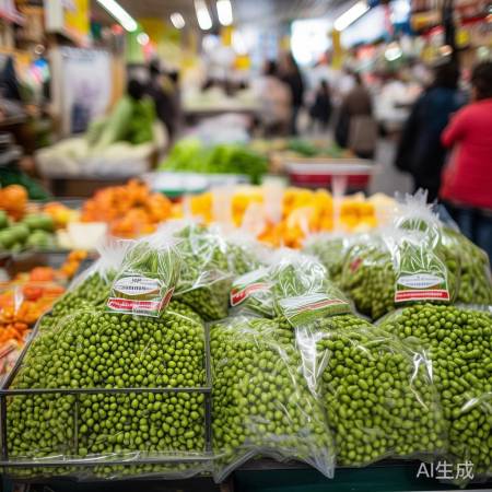 菜市场蚕豆禁剥皮，防蚕豆病