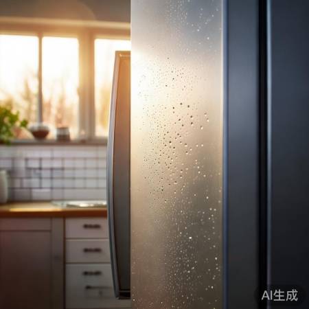 冰箱后水珠之谜