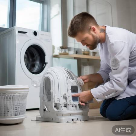 重装排水泵，洗衣机排水恢复正常