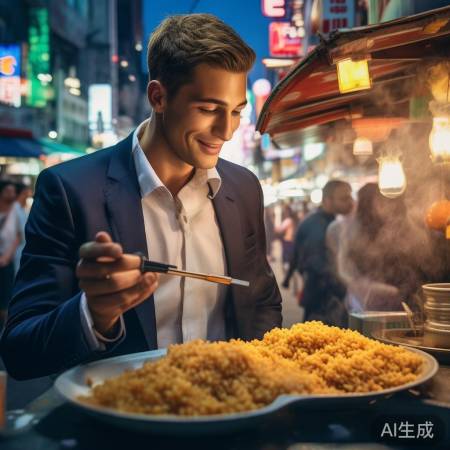 街头美食惊喜多