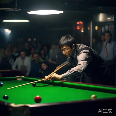 吴宜泽失误不气馁