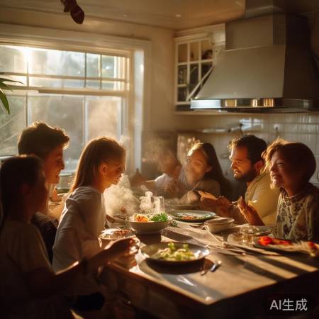 家庭和睦，幸福生活基石。