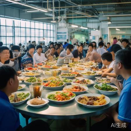 员工餐厅：美食与休闲