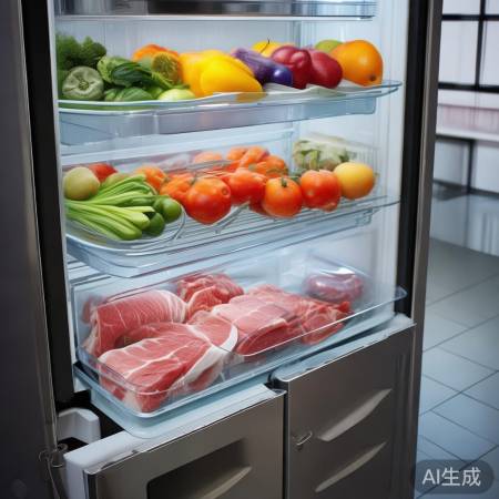 分层冰箱，高效储物