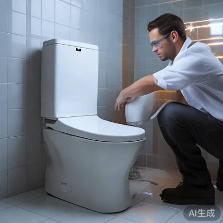 连接智能马桶暖风烘干系统
