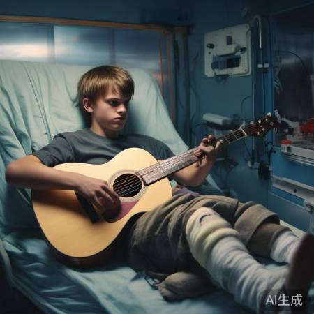 少年车祸后吉他疗愈