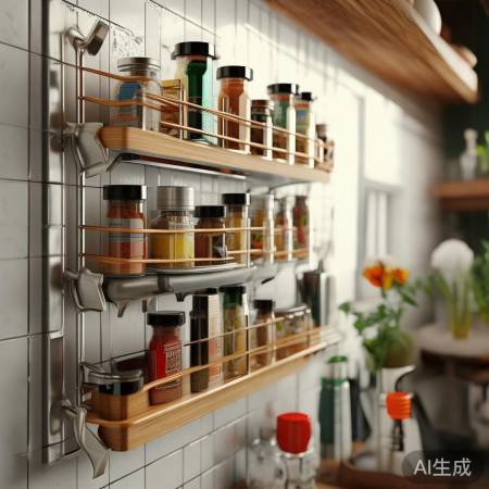 挂钩巧用，空间收纳好帮手。