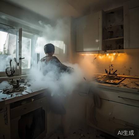 燃气爆炸，冷静关阀通风，火势蔓