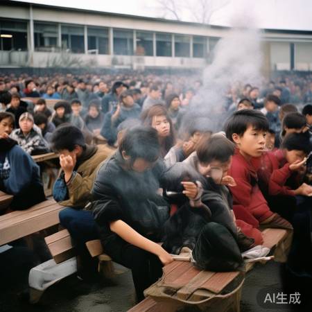 学生倡议吸烟区增座