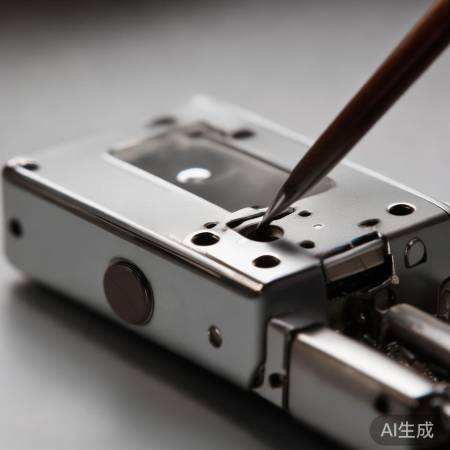 指纹锁调试孔反转操作