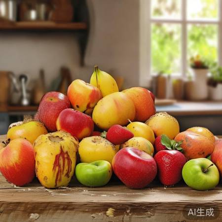 水果霉点处理，关注食品安全