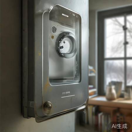 壁挂炉水压低，原因：水压表读数