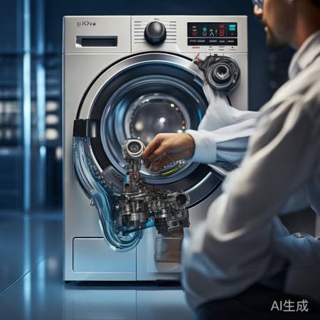 惠而浦洗衣机E02故障：进水阀