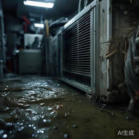 空调部件老化致漏水