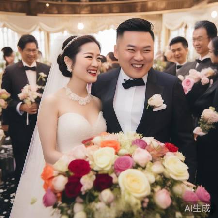 豪华婚礼，幸福满满