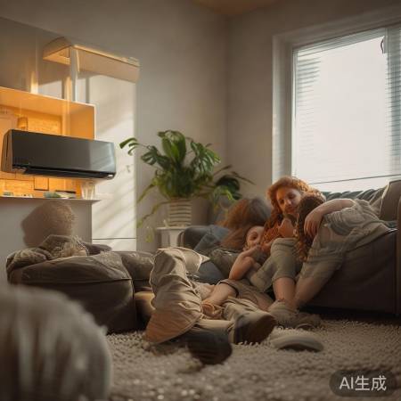 空调清洁保健康，湿布吸尘两步走
