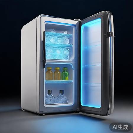 车载冰箱：制冷制冰，低能耗。