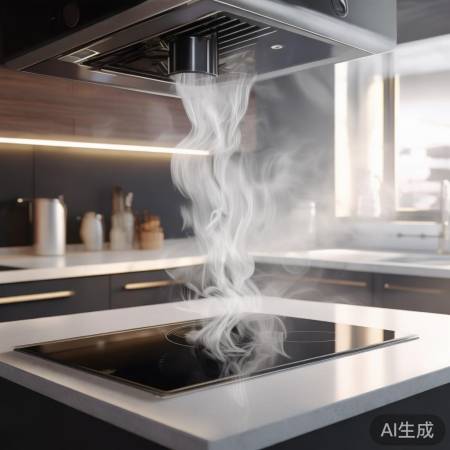 集成灶吸力强，厨房更健康