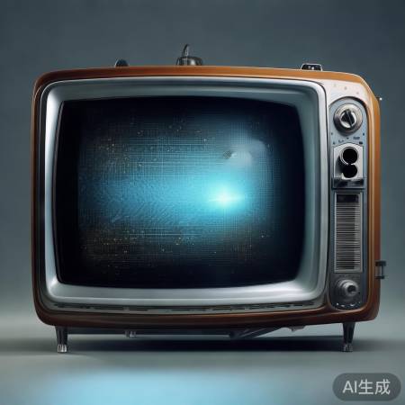 显像管：电子枪生成图像
