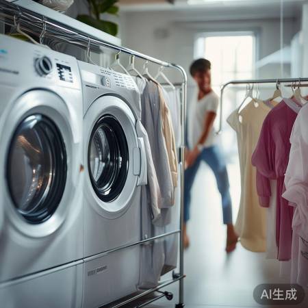 “西门子洗衣机，一熨焕新衣”