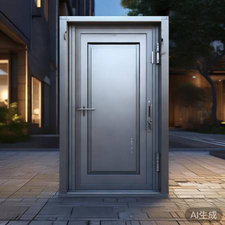 盼盼防盗门，多锁点，防盗无忧。