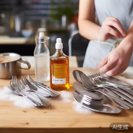 “金属餐具消毒剂，注意比例，勿