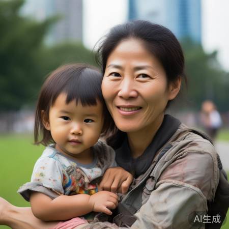 全职妈妈为子女献身