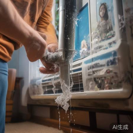 空调排水管堵塞：异物堵塞或接口