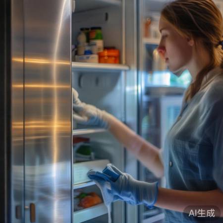 “冰箱清洁，保质保鲜”
