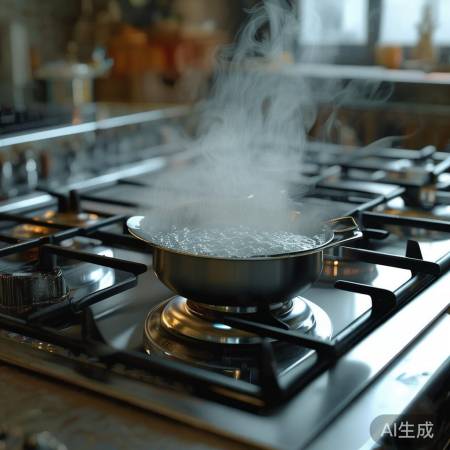 燃气灶烧水响因分析