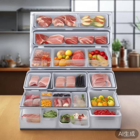 长岭冰箱冷冻盒，大小适中，灵活