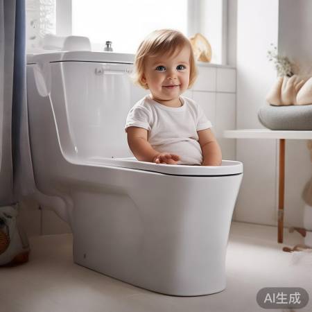 宝宝防滑安全，双重保障马桶圈