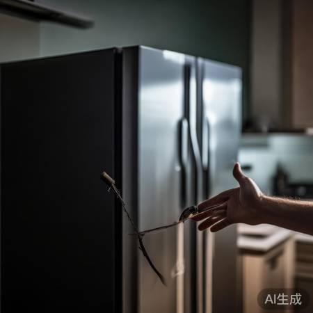 冰箱不工作？电源线破损要换新