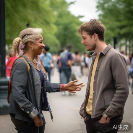公共场所互动有界，尊重彼此风格