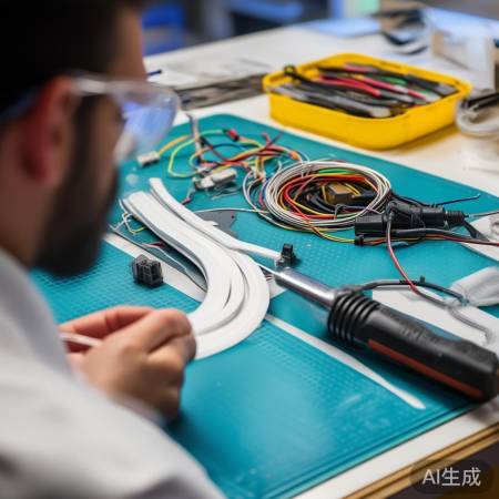 准备绝缘胶带与焊接工具